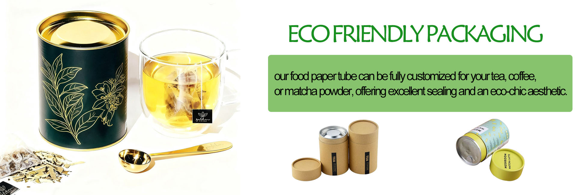 paper tube packaging with custom Emballage de tube en papier avec personnalité