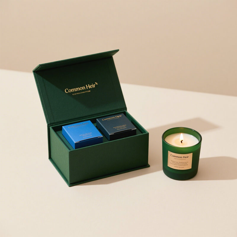 Boîte de papier de logo personnalisé biodégradable Boîte magnétique pour cadeau de luxe