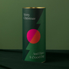 Tube biodégradable d'emballage en papier, couvercle et fond en métal, Tubes d'expédition recyclés, Tubes en carton pour aliments et coffrets cadeaux