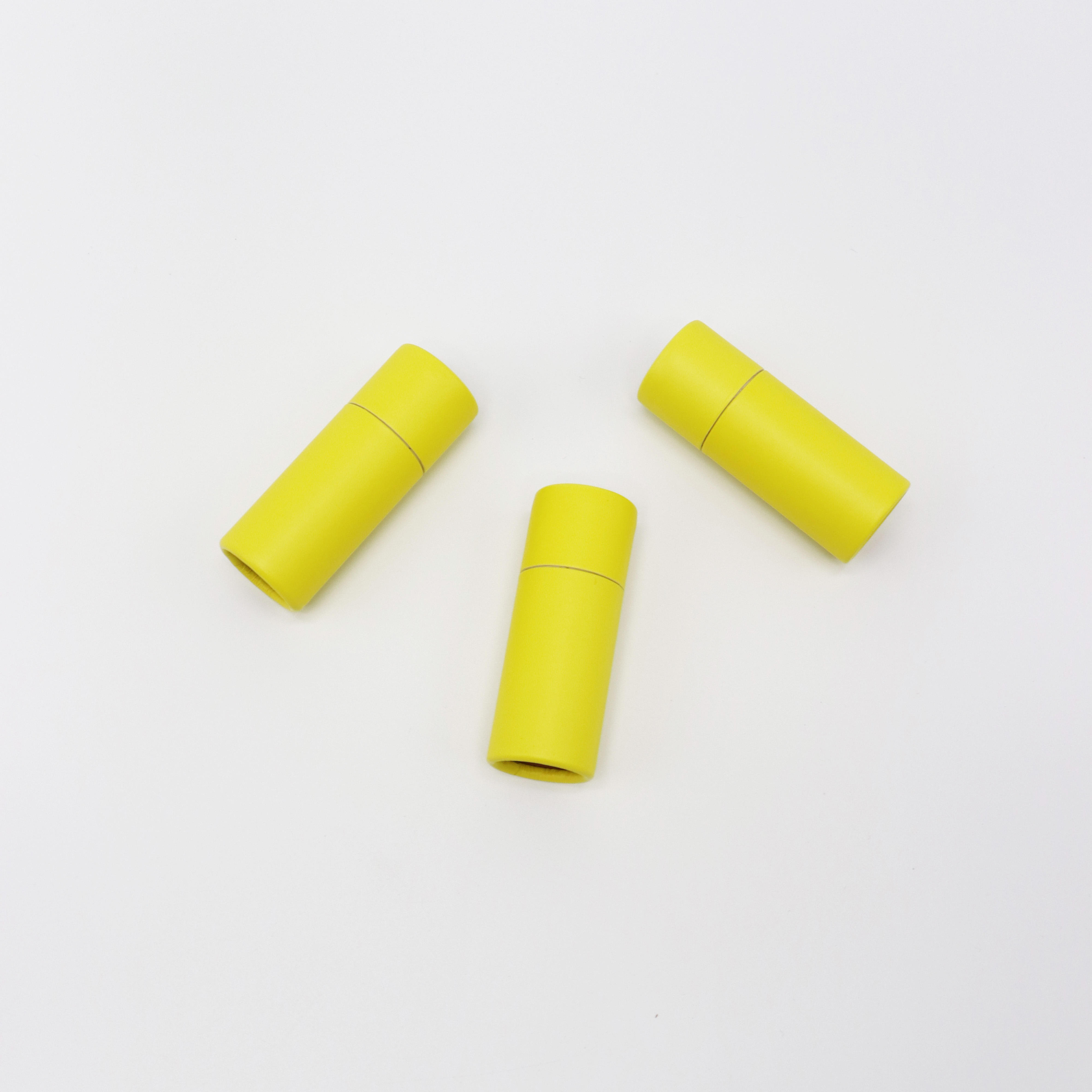 Boîte en papier Kraft pour cosmétiques, boîte d'emballage en Tube de papier d'impression couleur, biodégradable, Tube de rouge à lèvres personnalisé, Tube en carton