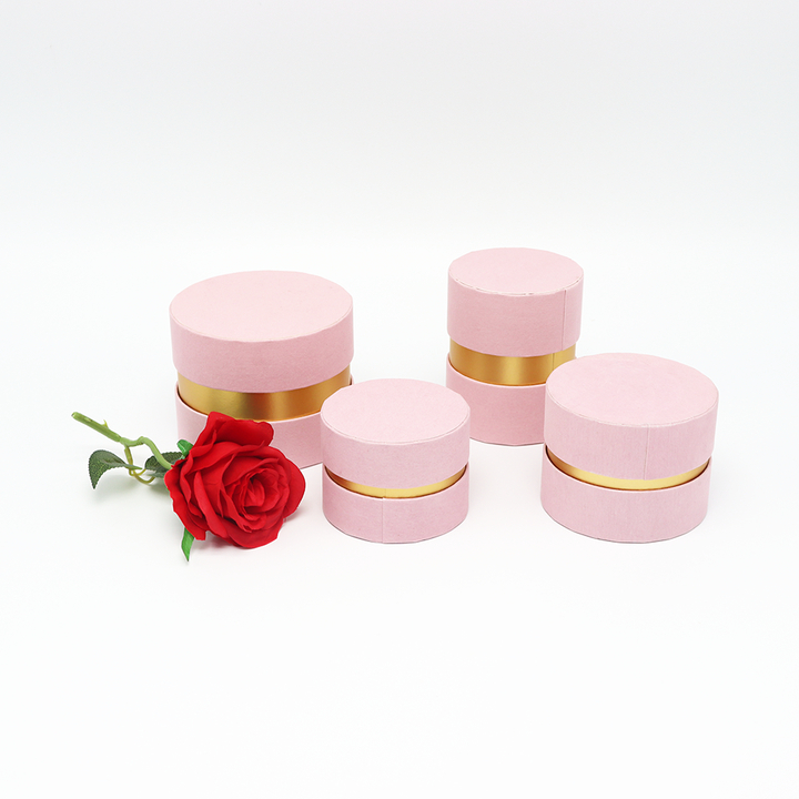 Boîte cylindrique en carton pour bijoux de luxe, boîte cylindrique ronde emballée pour montre, pierres précieuses, boucles d'oreilles, Bracelet, collier