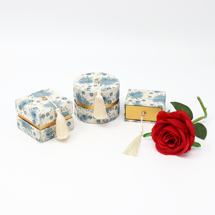 Boîte cylindrique en carton pour bijoux de luxe, emballage en Tube de papier pour montre, pierres précieuses, boucles d'oreilles, Bracelet, collier, bague