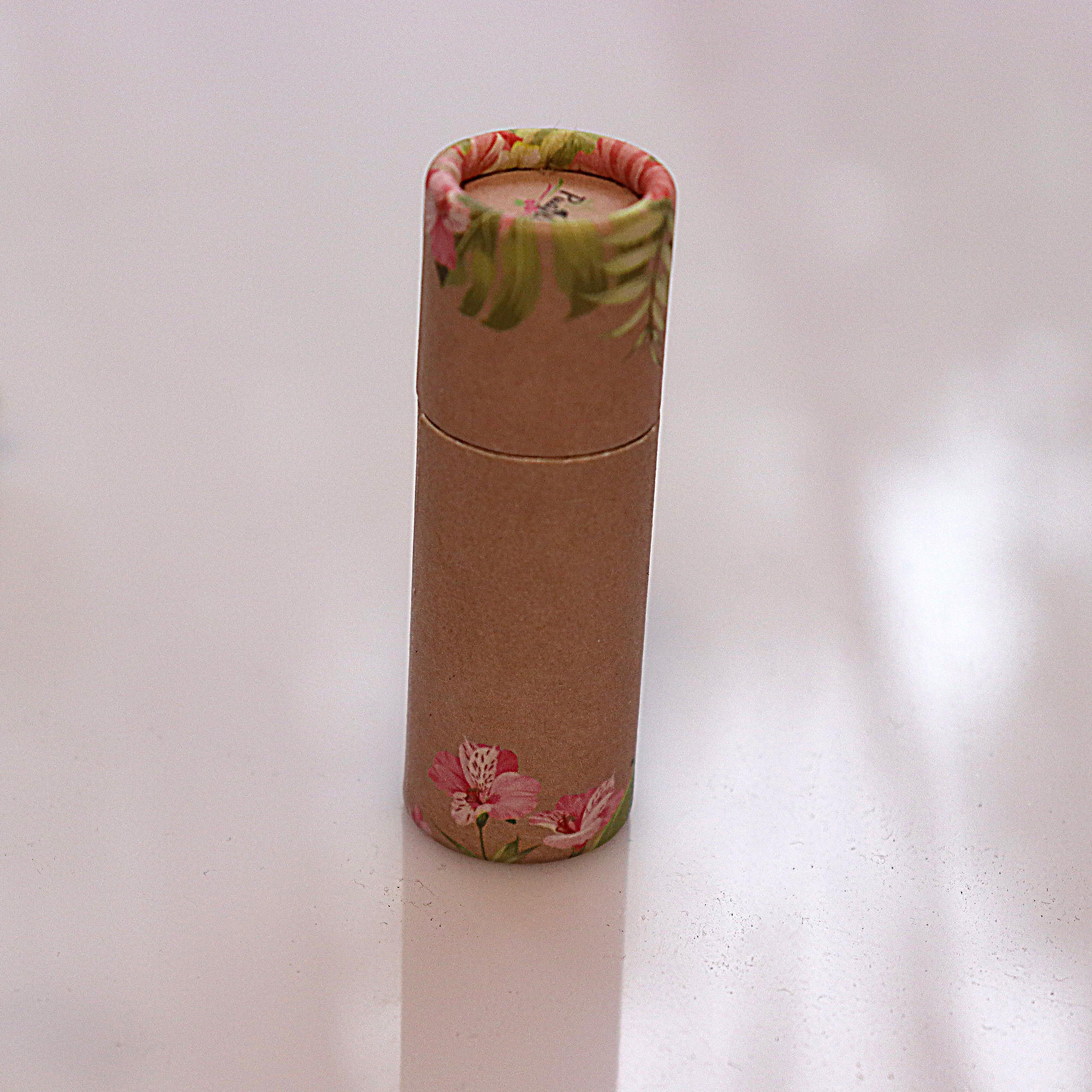 Tube en carton rond pour brillant à lèvres, Logo personnalisé, biodégradable, 0 déchet, Push Up, déodorant, Lotion, Tube en papier