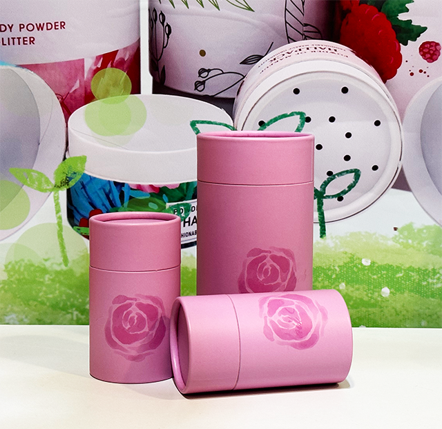 Emballage facile à décoller personnalisé biodégradable Hallpack pour l'emballage de cylindres de papier de café, de thé et de chocolat