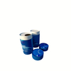 Tube en carton de forme ronde avec logo personnalisé, emballage push-up en papier biodégradable pour rehausseur de parfum de lavage cosmétique