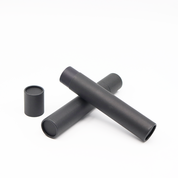 L'art fait sur commande écologique de papeterie fournit la boîte ronde de tube emballée par carton emballée pour peindre des crayons de couleur de stylo de colorant