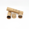 Emballage écologique fait sur commande de tube de papier de boîte de cylindre de carton pour le parapluie de badminton de papier peint de vase de bouteille