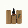 Carton Kraft recyclé personnalisé, tube en papier d'emballage cosmétique, blanc, marron, noir, 10ml, 15ml, 20ml, 30ml, 50ml, 100ml