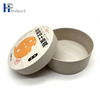 Emballage adapté aux besoins du client de tube de papier emballé par boîte de cylindre de carton de catégorie comestible écologique de conception pour le gâteau au chocolat de biscuit