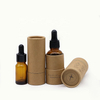 Emballage cosmétique personnalisé de haute qualité, boîte cylindrique en carton, emballage en Tube de papier pour bouteille de parfum, huile essentielle