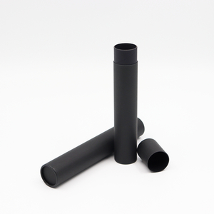 Tube de papier en carton Kraft brun, emballage d'affiche de transport postal, forme de cylindre, motif de disparition alimentaire, offre spéciale