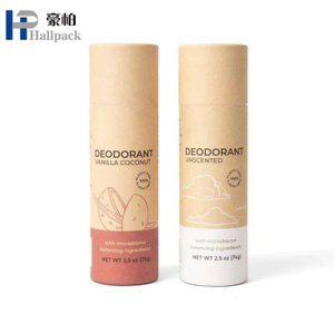 Tube de papier d'emballage de cylindre de poussée de forme ronde biodégradable écologique de ventes chaudes de haute qualité