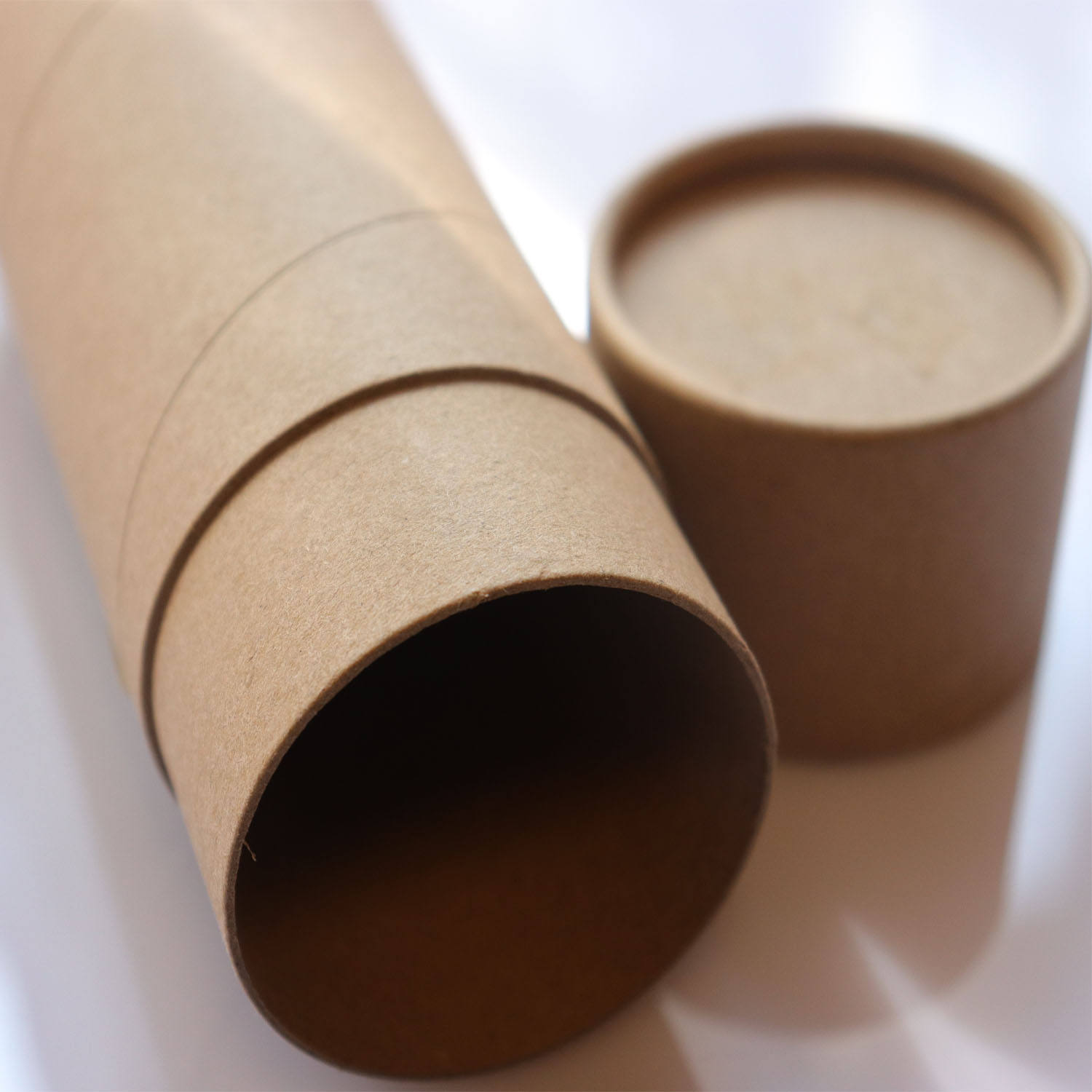 Tube solide de boîte de papier d'Eco Kraft de Brown pour le tube de papier d'emballage d'expédition et d'expédition pour l'agriculture