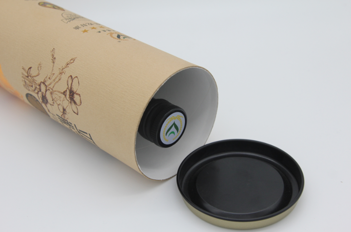 Tubes d'expédition personnalisés Emballage écologique Tubes en papier sur mesure blanc marron noir Solutions de tubes d'expédition