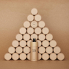 Emballage de tube rond de cylindre de carton d'emballage de tube de papier de métier brun adapté aux besoins du client qui respecte l'environnement pour le parfum pour les soins de la peau