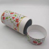 Tubes de café et de thé en papier kraft biodégradable personnalisables et en carton fabriqués à partir de carton recyclé pour l'emballage artisanal