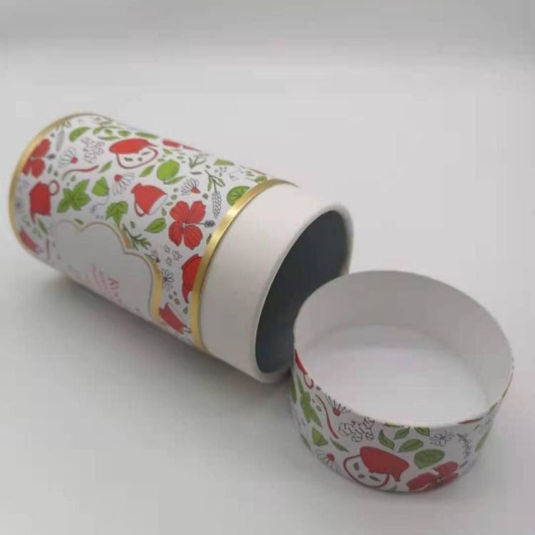 Tubes de café et de thé en papier kraft biodégradable personnalisables et en carton fabriqués à partir de carton recyclé pour l'emballage artisanal