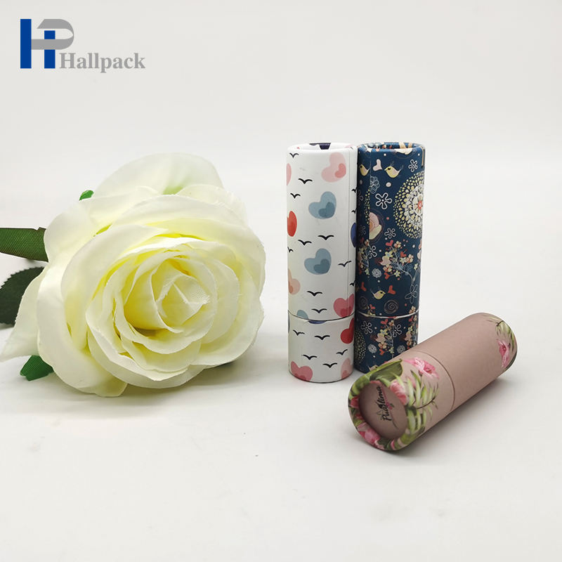 Tube rond en carton Kraft de qualité alimentaire, 0.3oz, emballage rond pour baume à lèvres en papier artisanal, pour l'artisanat et les projets, vente en gros