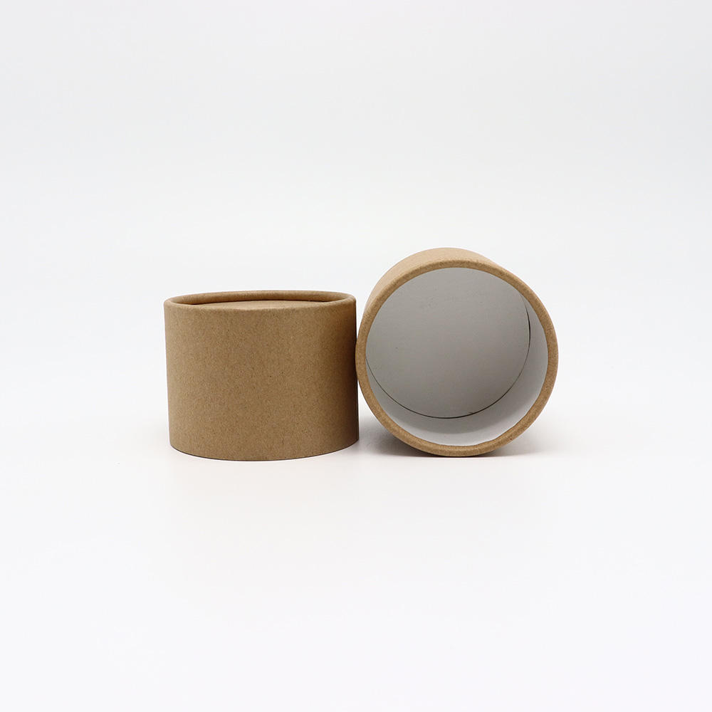 Tubes cosmétiques en papier biodégradable Tubes Kraft vierges