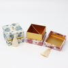 Boîte cylindrique en carton pour bijoux de luxe, emballage en Tube de papier pour montre, pierres précieuses, boucles d'oreilles, Bracelet, collier, bague
