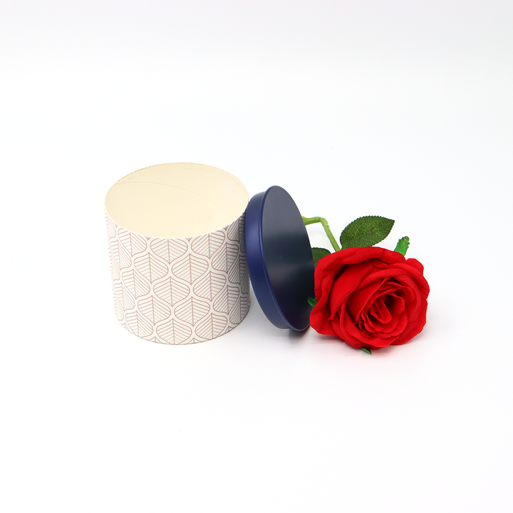 Emballage cosmétique personnalisé de haute qualité, boîte cylindrique en carton, emballage en Tube de papier avec couvercle en métal pour soins de la peau, GEL crème