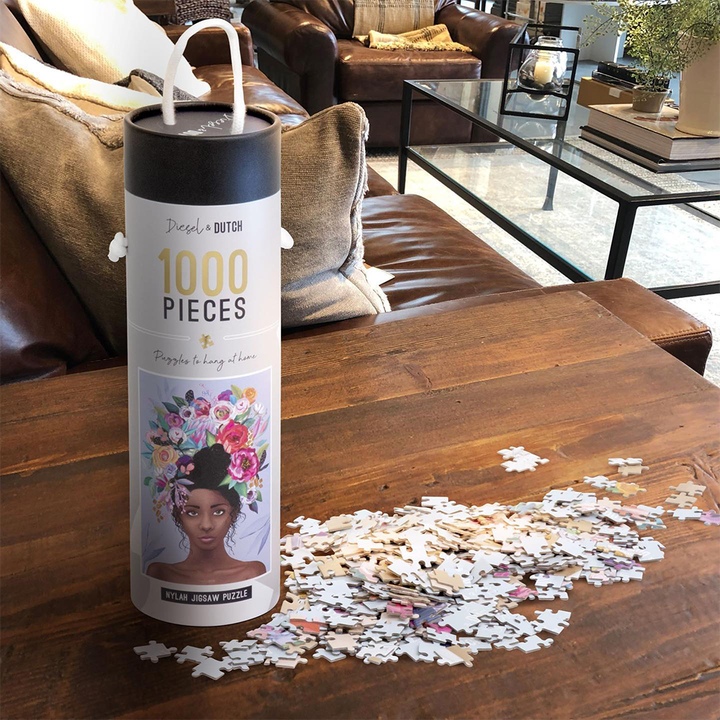 Boîte à tubes ronds à impression personnalisée, emballage en papier Kraft écologique pour bougies, Puzzle de mode, emballage en tubes en carton artisanal