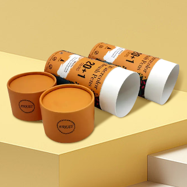 Cylindre en carton personnalisé écologique, boîte d'emballage, bouteille, Vase, parapluie de Badminton, papier peint, Tube en papier d'emballage