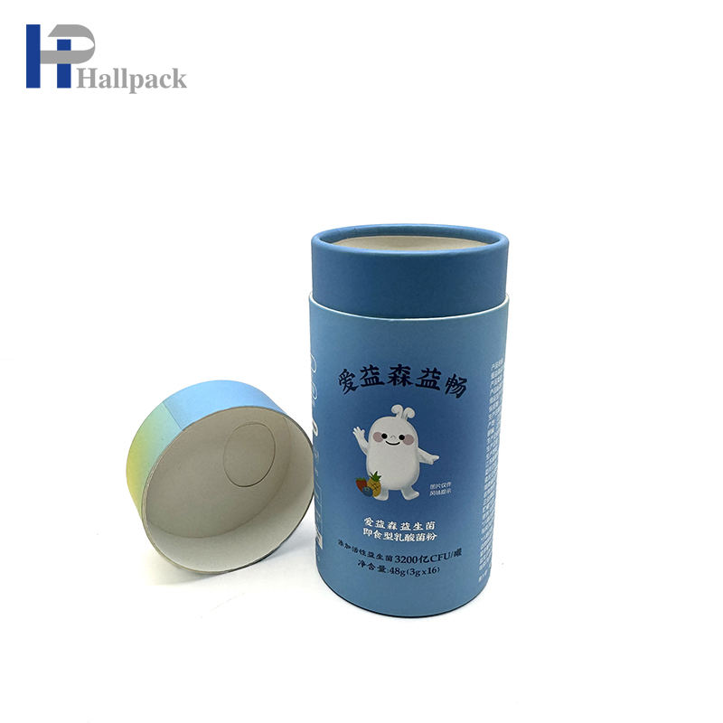 Emballage facile de tubes de papier de larme de tubes biodégradables ronds vides faits sur commande de marque de distributeur