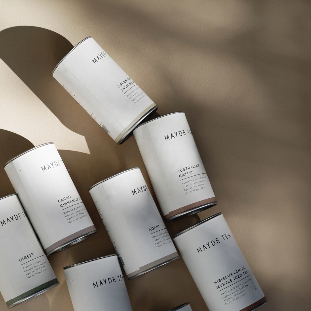 Boîte de tube ronde de conception personnalisée de haute qualité, boîte à thé en papier