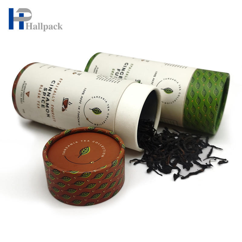 Tube de papier de biscuit de bouteille de pot en verre cosmétique de marque privée de suppléments