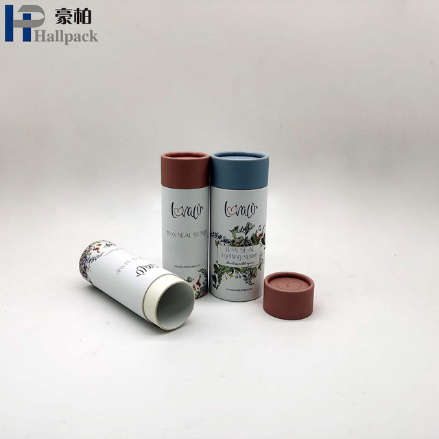 Tube écologique d'emballage de papier de cylindre de carton de tubes de parfum