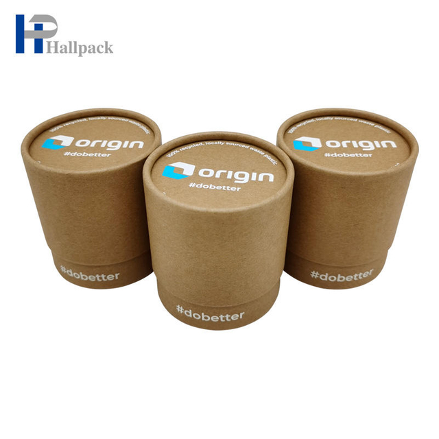 Tubes cosmétiques en papier biodégradable Tube de papier kraft vierge