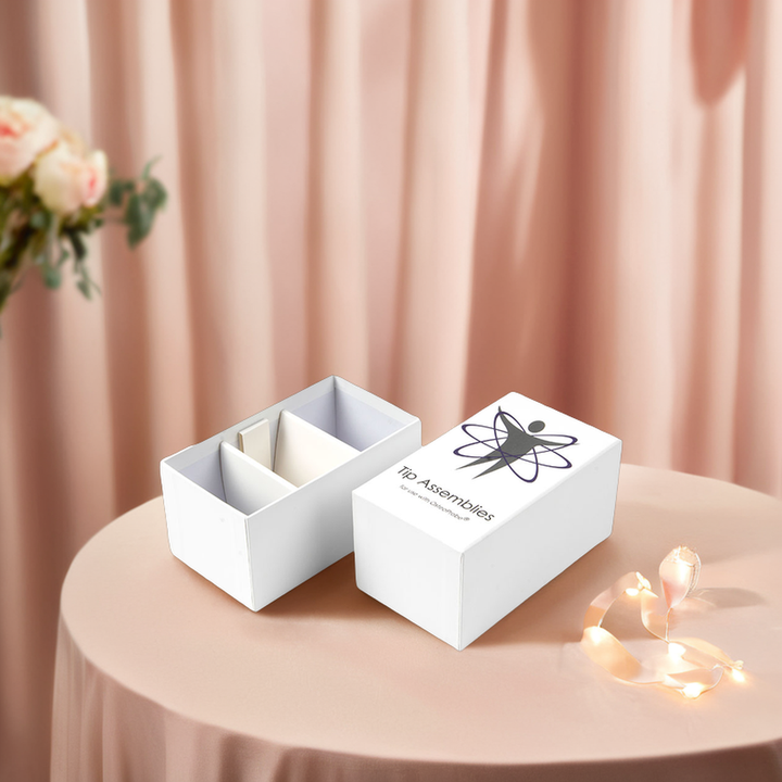 Petite boîte-cadeau de luxe pour bonbons de mariage, boîte rigide à paillettes avec feuille d'or, stratification mate et manipulation d'impression disparaissant