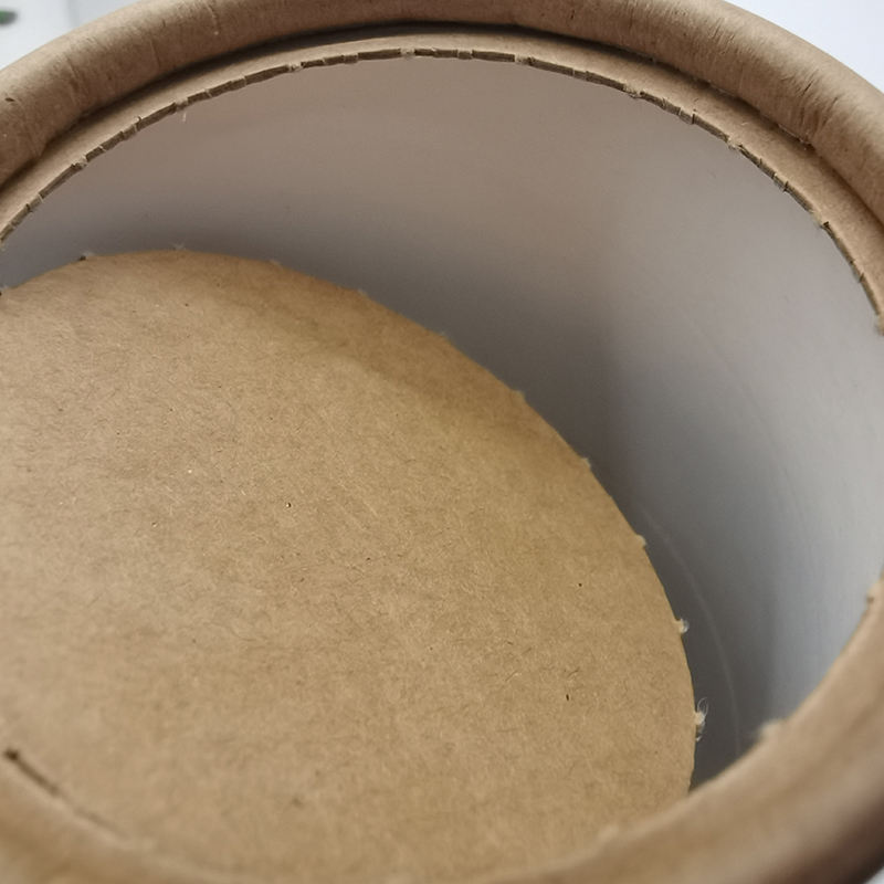 Tube de papier fait sur commande de couleur de protection de l'environnement tirant facilement l'emballage de couvercle