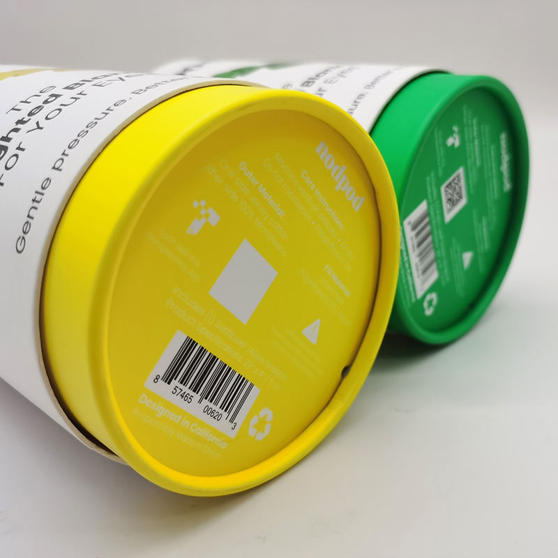 Emballage biodigradable de tube de papier de nourriture de fleur de bijoux de cylindre