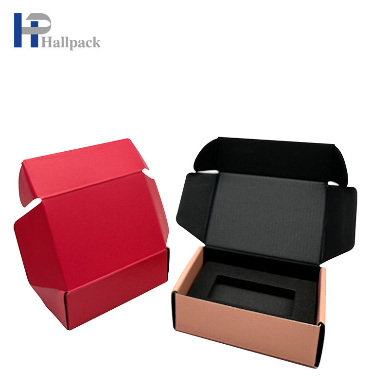 Boîte ondulée d'avion d'expédition de cadeau d'avion de papier d'emballage de carton coloré écologique