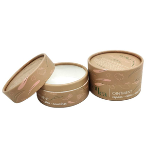 Tubes d'emballage en papier cosmétique Blush personnalisés, conteneurs de base de cylindre, numéro de modèle de gâteau de parfum, Tube d'emballage en papier