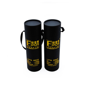 Emballage de tubes de papier en carton Kraft à cylindre rond recyclé en usine