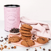 Biodégradable Custom Logo Food Grade Tube Packaging Cookies Canister