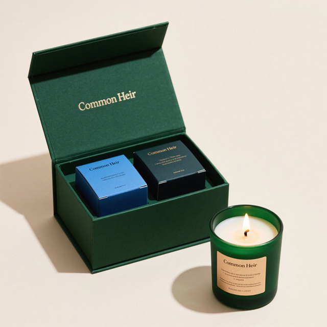 Boîte de papier de logo personnalisé biodégradable Boîte magnétique pour cadeau de luxe