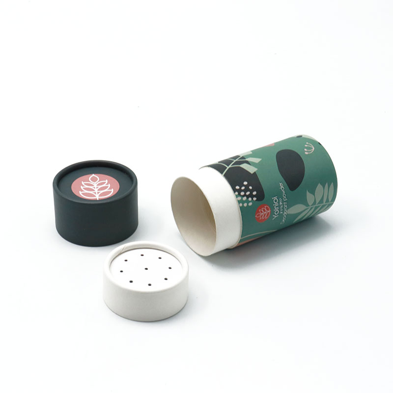 Emballage de papier biodégradable Emballage de tube en papier alimentaire pour sel avec sel