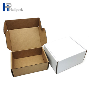 Emballage de boîte de papier ondulé de boîte en carton de expédition faite sur commande écologique pour le cadeau d'anniversaire de vacances