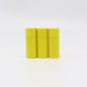 Boîte en papier Kraft pour cosmétiques, boîte d'emballage en Tube de papier d'impression couleur, biodégradable, Tube de rouge à lèvres personnalisé, Tube en carton