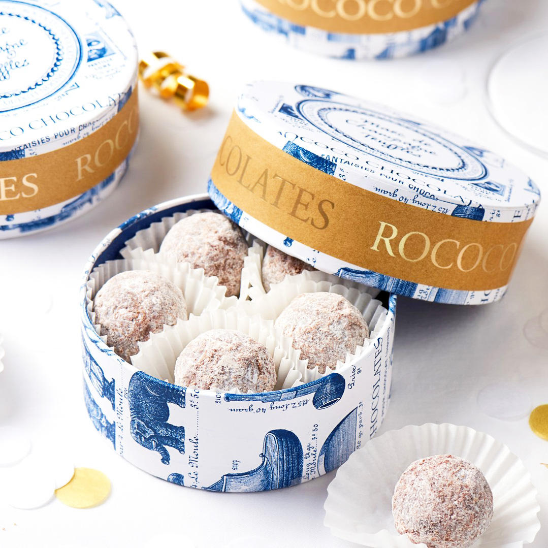 Tube de papier de cylindre en carton personnalisé pour gâteau au chocolat, emballage en tube de papier de qualité alimentaire