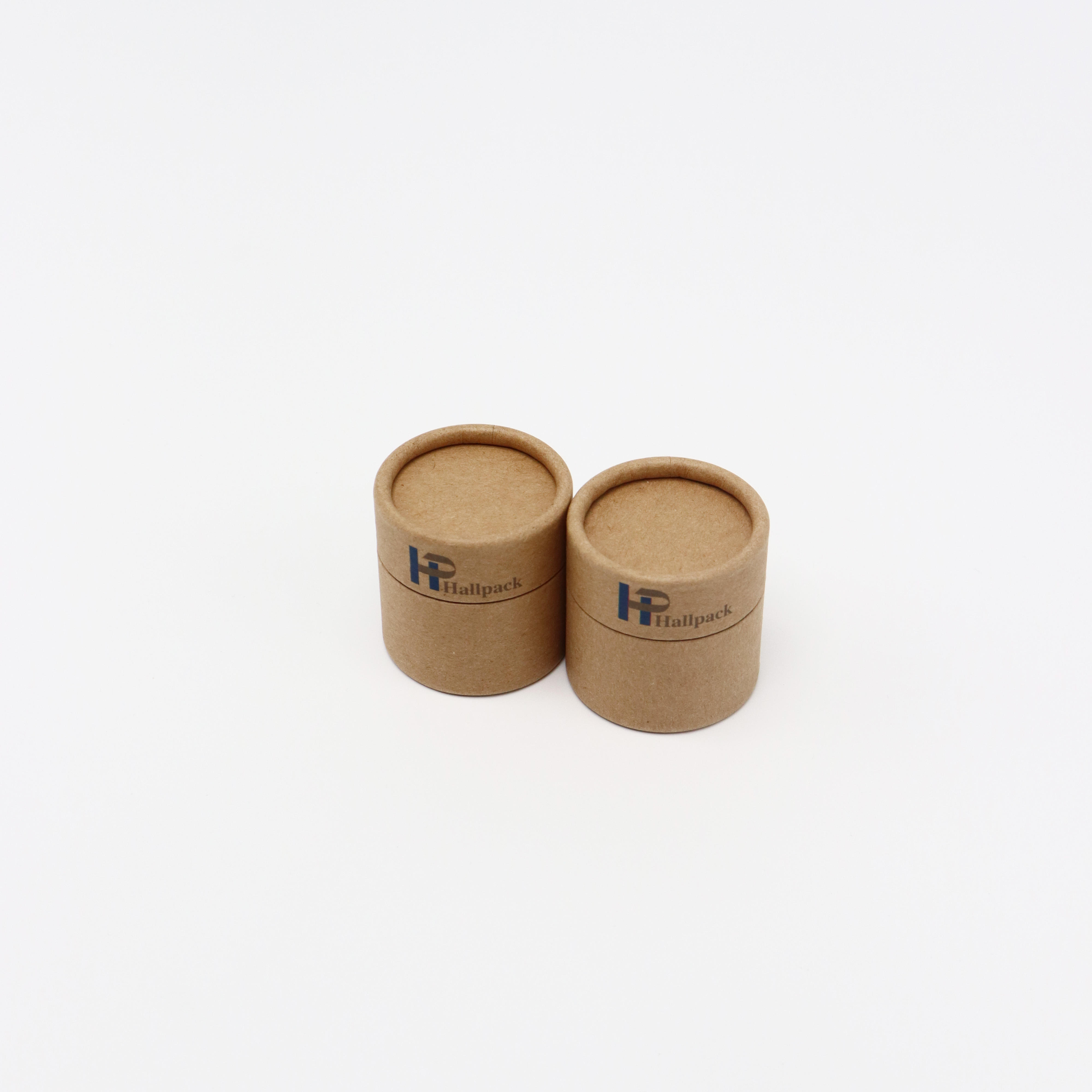 Pots vides d'emballage de tube de papier de récipients vides de carton cosmétique qui respecte l'environnement pour l'emballage de beurre de karité de poudre en vrac
