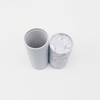 Boîte de papier écologique faite sur commande d'emballage de tube de carton de catégorie comestible pour l'emballage de café et de thé