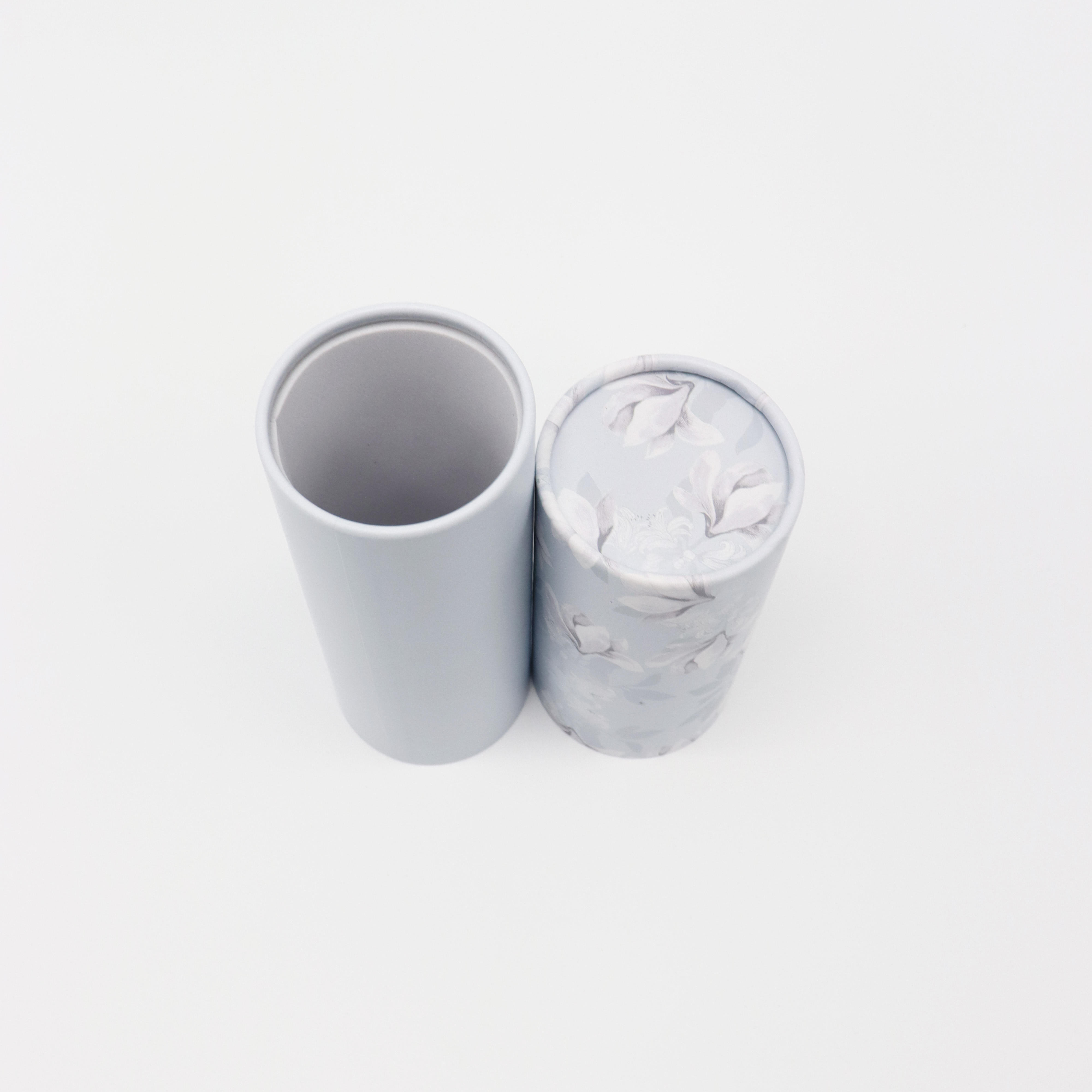 Boîte de papier écologique faite sur commande d'emballage de tube de carton de catégorie comestible pour l'emballage de café et de thé