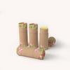 Mini tube en papier pour baume à lèvres torsadé, récipient déodorant de 3.5g, résistant à l'huile