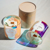 Emballage de cylindre libre en plastique 100% biodégradable, boîte de Tube rond, Tube en papier Kraft, emballage de Tube biodégradable pour bougie