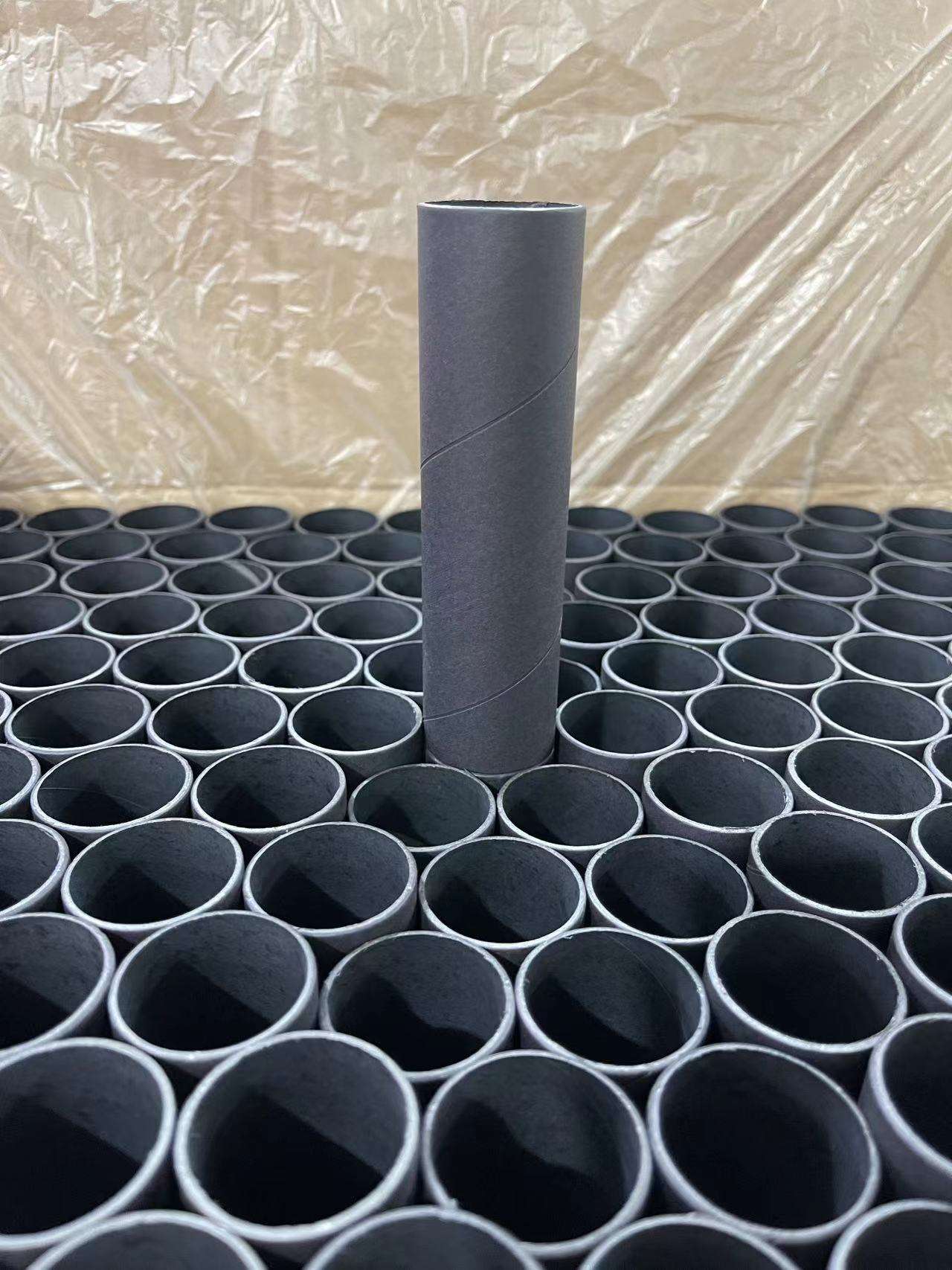 Tubes en papier Kraft biodégradables personnalisés de qualité alimentaire, emballage en carton, cylindre rond pour affiche, Tube à noyau de papier